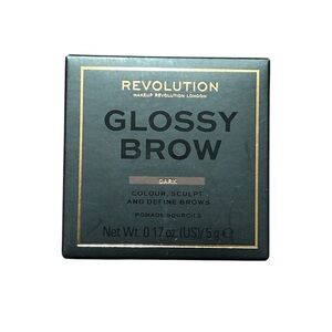 Makeup Revolution Glossy Brow Pomade - Dark Brown